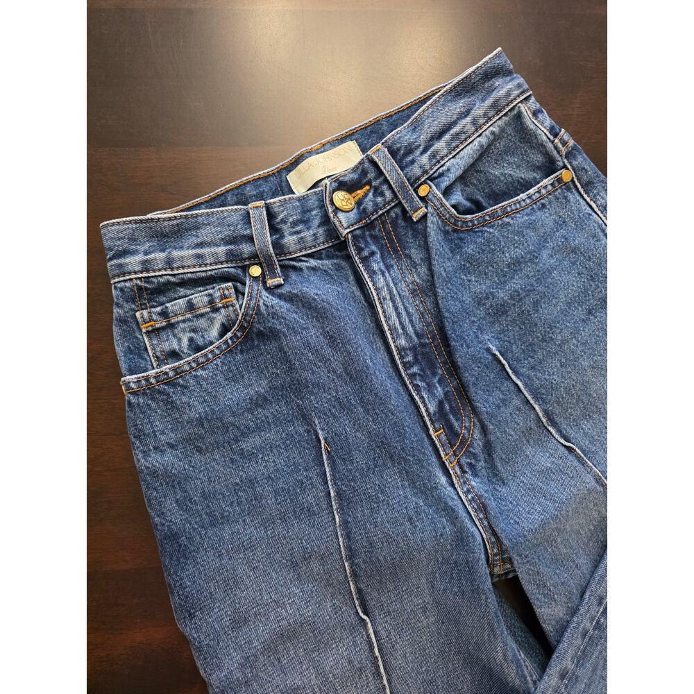 Ulla Johnson Genevieve Jeans Cuffed Hem Size 26 - Picture 3 of 9